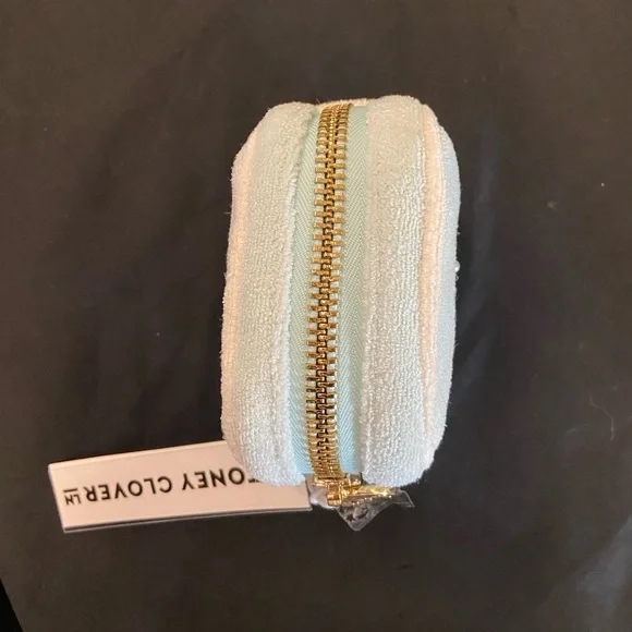 STONEY CLOVER LANE Terry Seahorse Mini Pouch - Picture 5 of 8